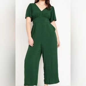 Old Navy Green Jumpsuit